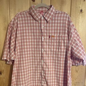 Ecko Unltd Mens Shortsleeve Button Down Shirt